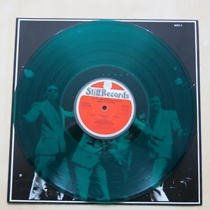 WRECKLESS ERIC The Wonderful World Of .. UK green vinyl LP Stiff Records - Picture 1 of 7