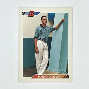 1992 Bowman Mariano Rivera RC #302 New York Yankees
