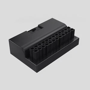 24-poliger ATX-Adapter, 90-Grad-Kabel, Stecker, PC-Stromkabelverlängerung, - Bild 1 von 10
