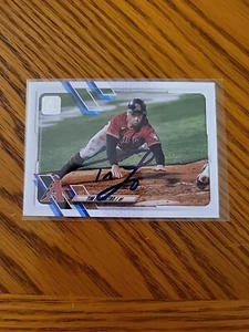 2021 Topps Series Two Tim Locastro Signed IP Auto Baseball Arizona Diamondbacks - Bild 1 von 2