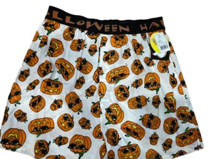 Halloween Boxershorts - seltene Vintage Unterwäsche Größe S - Bild 1 von 10