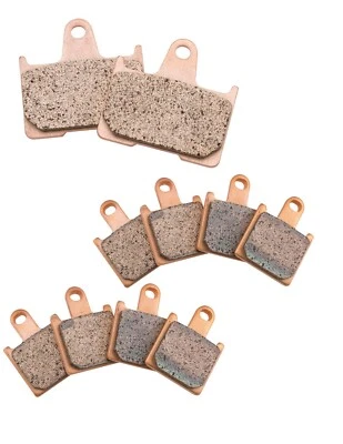 Pastillas de freno delanteras + traseras EBC HH (3 juegos) para Kawasaki Concours ZG1400 2006-14 Foto 1 de 2