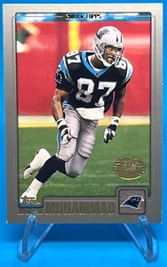 2001 Topps #53 Muhsin Muhammad Carolina Panthers en muy buen estado-excelente envío gratuito - Imagen 1 de 2