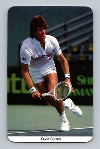 1987 Fax Pax KEVIN CURREN Tennis Card