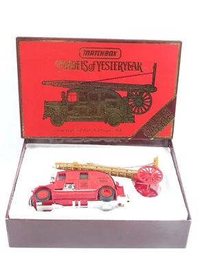 8887 1936 Leyland Cub Fire Engine KF-7 Matchbox Models of Yesteryear - Bild 1 von 4