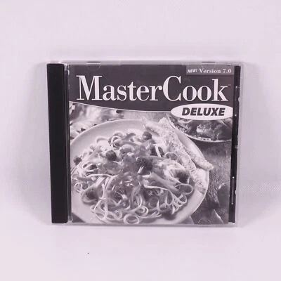 MasterCook Deluxe 7.0 THQ Valusoft, (CD-ROM, 2003) Cooking Software 5000 Recipes - Image 1 of 3