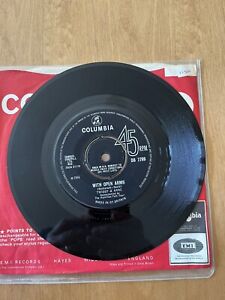 Rare Twiggy & Anne 'With Open Arms' UK Orig 1966 Columbia 7" DB7799 Mint!