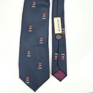 Vintage 1982 Alynn Creative Expressions Sexy Senior Citizen Neck Tie Embroidered - Picture 1 of 11