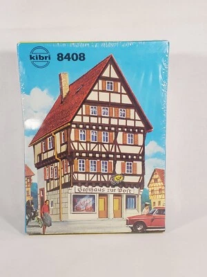 Kibri HO B-8408 Guest House Inn Building Model Kit, Sealed New In Box - Image 1 of 4