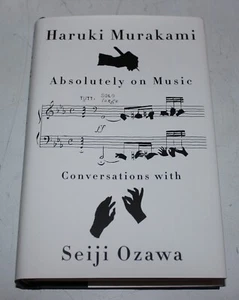 mint ABSOLUTELY ON MUSIC CONVERSATIONS MURAKAMI novelist OZAWA conductor HC/DJ - Bild 1 von 3