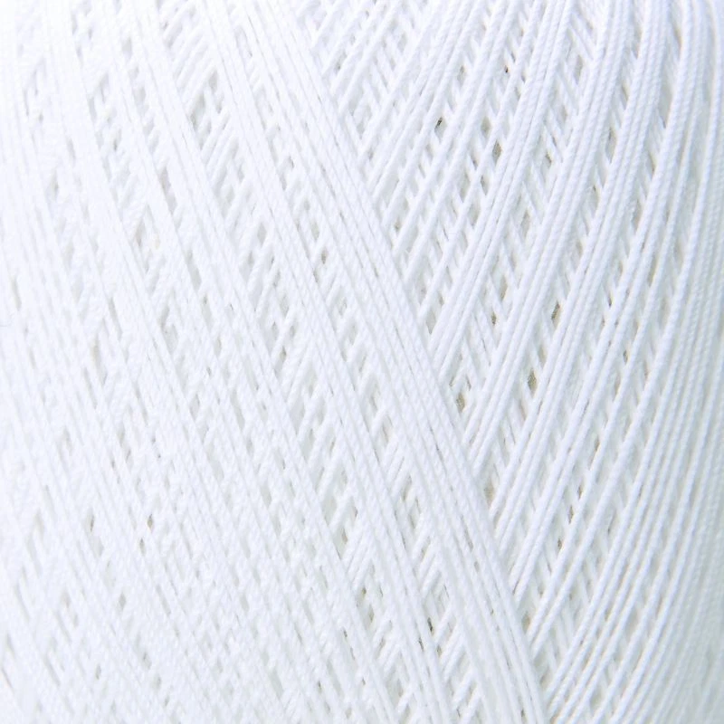 Rico Essentials Crochet Cotton Yarn 50g White 001