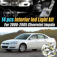 12Pc Car Interior LED White Light Bulb Kit for 2012-2018 Nissan NV1500//2500//3500