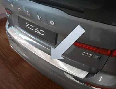Protector de borde de carga acero inoxidable para Volvo XC60 II SUV Combi XC-60 a partir del año 03.2017- - Imagen 1 de 3
