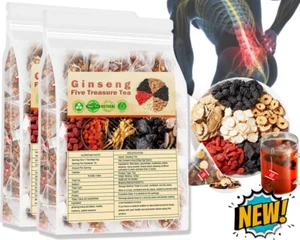 Té de seis tesoros de ginseng, té de riñón, té de hígado, té de dátiles rojos, salud renal - Imagen 1 de 18
