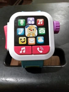 Fisher-Price Laugh & Learn Smartwatch, Musical Baby Toy Ages 6 To 36 Months - Picture 1 of 6