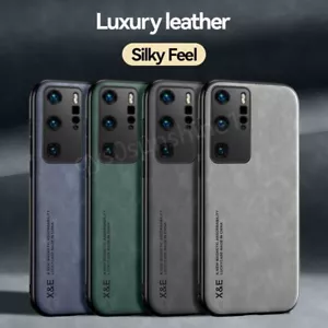 For Huawei P50 Pro P40 Plus P30 Lite NOVA 4E Luxury Magnetic Leather Case Cover - Picture 1 of 11