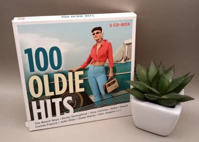 100 Oldie Hits - 5  Disc Musik CD Album ✅ - Bild 1 von 2