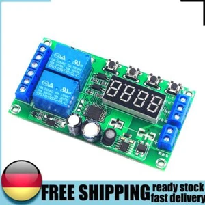 YF-7 2-Channel Delay Relay Board Pulse Trigger Cycle Timer 0.01s-999m Delay Time - Picture 1 of 6