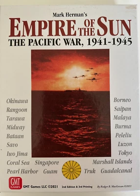 Empire of the sun : The Pacific war 1941-1945 by GMT, 2nd edition, 3rd printing - Photo 1/4