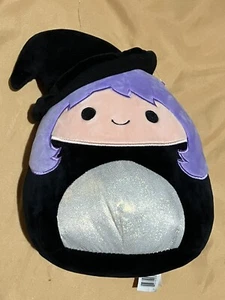 Squishmallow Kellytoy Halloween Squad 8 Inch Madeleine The Witch - Picture 1 of 10