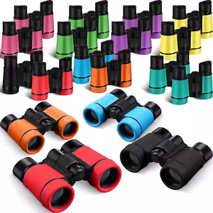 18 Pack Kid Binoculars Toy Bulk Shock Proof Party Favor Binoculars Gifts for Age - Picture 1 of 12