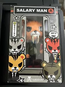 Tokidoki Salary Man Orange Tiger Vinyl Collectible Art Figure Simone Legno - Picture 1 of 2