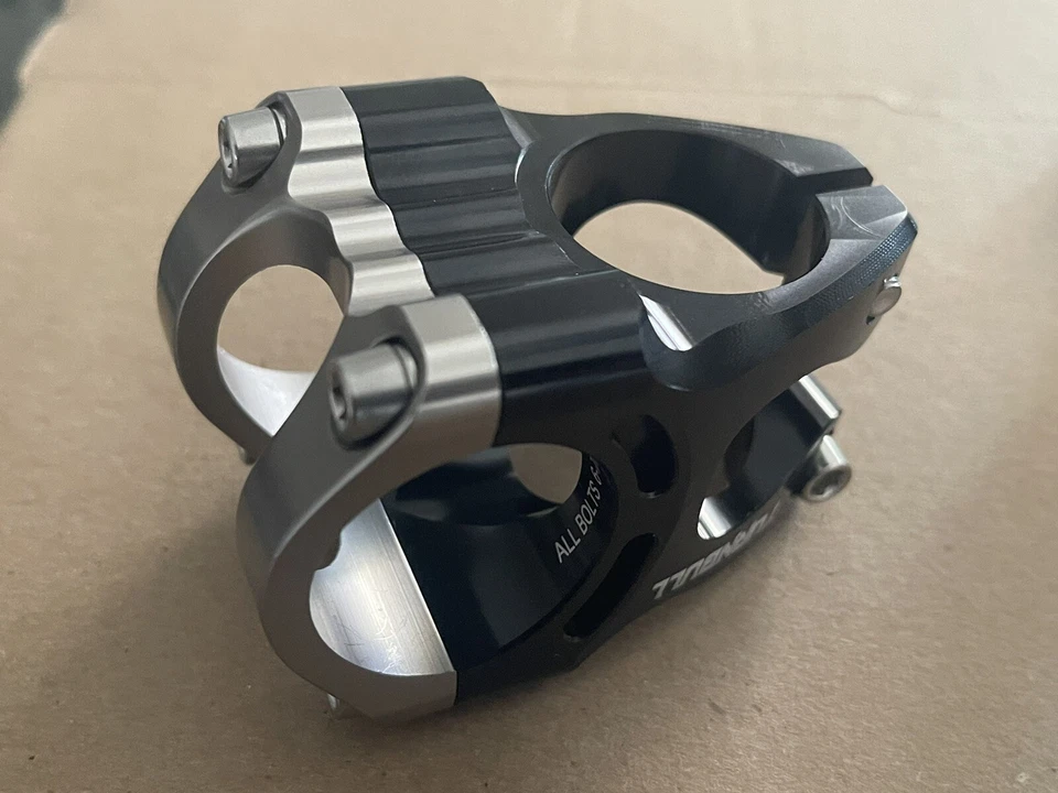 Turnbull Components CNC’d From Billet MTB Stem 31.8 mm 35 mm 0° BlackSilver 2025 - Image 1 of 1