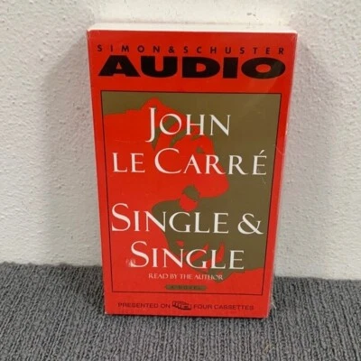 Single & Single by John Le Carre Audiobook 1999 4 Cassettes Abridged New Sealed - Image 1 of 4