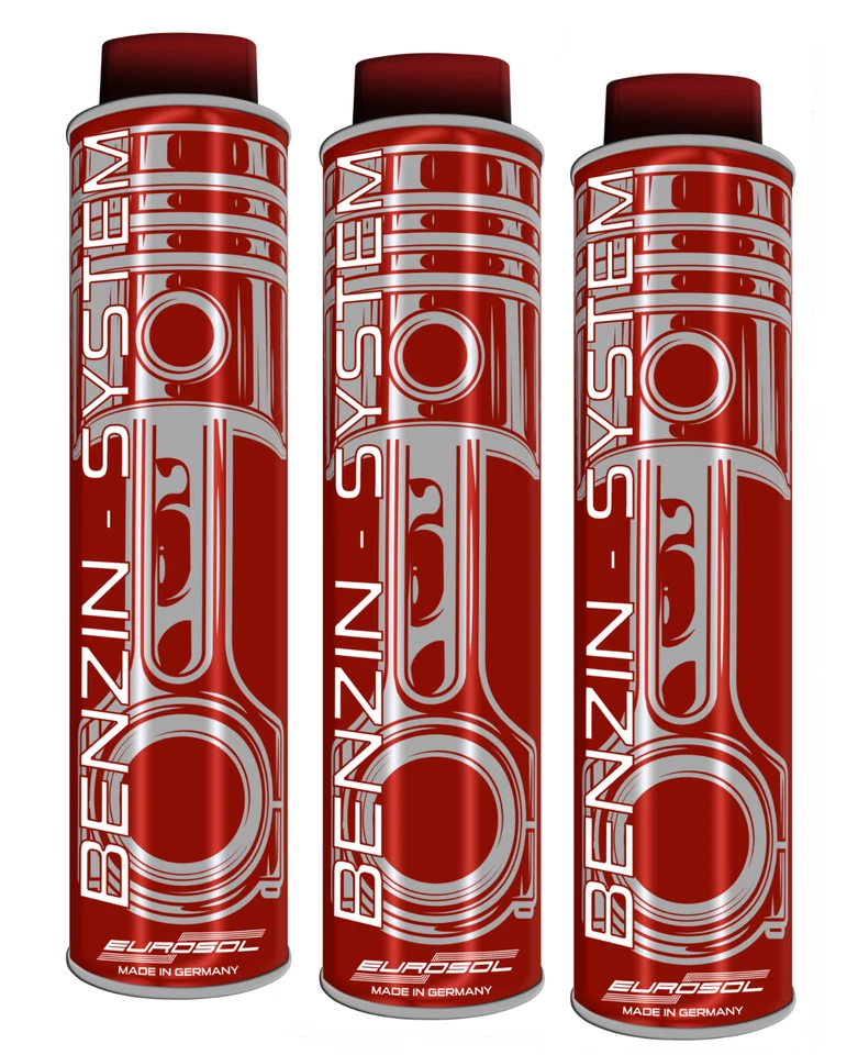 Eurosol Detergente Sistema Benzina Additivo Rosso Additivo 3x 400ml BS0004