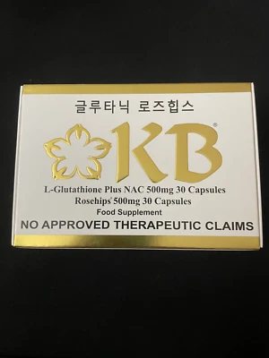 KB KYUSOKU BIHAKU GLUTATHIONE SKIN WHITENING CAPSULES **FREE SHIPPING** - Image 1 of 4