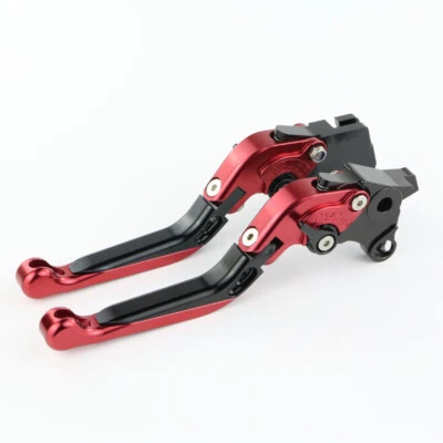 Palanca de freno de embrague plegable apta para Yamaha YZF R3 2015 2016 2017 negro rojo YZF-R3 Foto 1 de 4