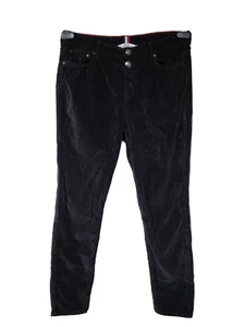 TOMMY HILFIGER US 8 / EU 40 HOSE SOLIDER VELOURS ANZUGHOSE FLATFRONT SAMT - Bild 1 von 8