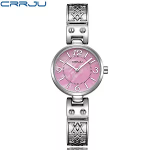 CRRJU 2130 Armband Damen Wasserdicht Edelstahl Quarz Elegant Armbanduhr - Bild 1 von 18