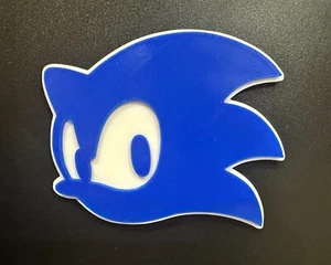 Sonic the Hedgehog Logo Magnet Sega Genesis Nintendo NES Video Games SNES SEGA - Picture 1 of 5