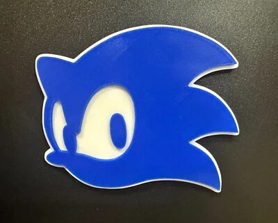 Sonic the Hedgehog Logo Magnet Sega Genesis Nintendo NES Video Games SNES SEGA - Image 1 of 4