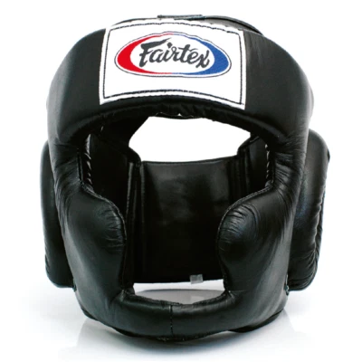 FAIRTEX HEADGUARD HG3 FULL COVERAGE STYLE HEAD GUARD MUAY THAI KICK BOXING NEW - Image 1 of 4