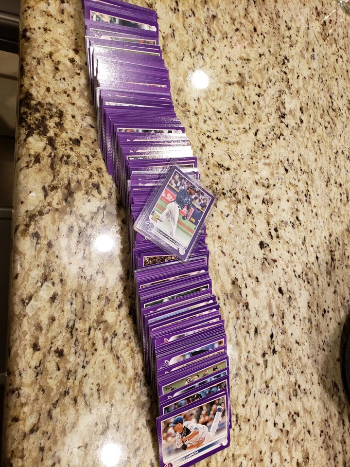 2022 Topps Series One Meijer Purple Parallel Cards You Pick Complete your set! - Image 1 of 1