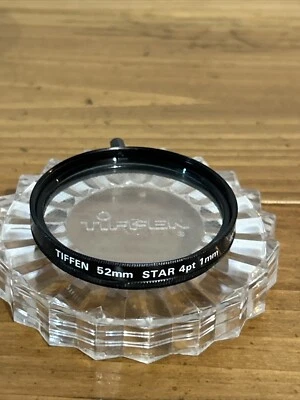 Tiffen Star Effect 52mm 4 Point 1MM Screw In Lens Filter - Image 1 of 3