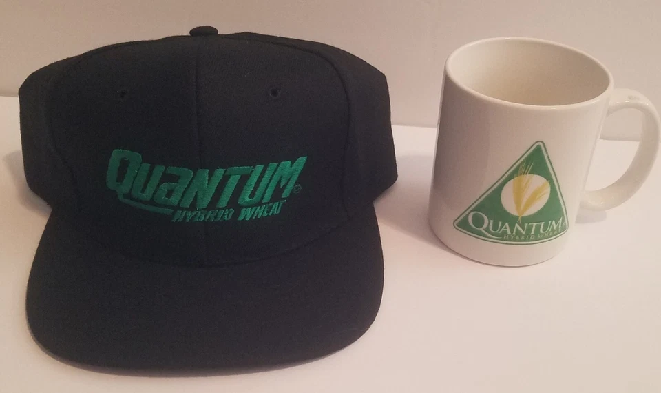 Quantum混合小麦、帽子、咖啡杯  Strapback 全新 — 第 1/4 张图片