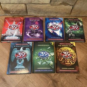 Lot Of 7 The 39 Clues Hardcover Books 1-6 Two #2 Books No Cards Gordon Korman - Picture 1 of 7