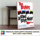 The Beatles A Hard Days Night Music Large CANVAS Art Print Gift Multiple Sizes
