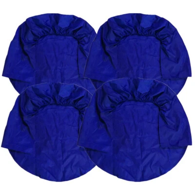 Car Camper Wheel Tire Covers Sun Protector Snow UV Oxford Cloth Blue 32in 4PCS   - Image 1 of 4