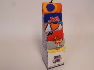 Space Jam A New Legacy NEW 6 Pair CREW SOCKS SIZE 8-12 Bioworld - Picture 1 of 5