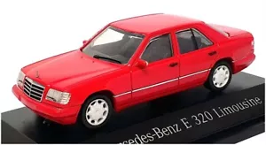 Herpa 1/43 Scale 070089 - Mercedes Benz E320 Limousine - Red - Picture 1 of 5