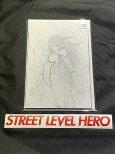 Spiderwoman #1 Michael Turner Excl. Sketch Variant  Street Level Hero  1 of 250 - Picture 1 of 8