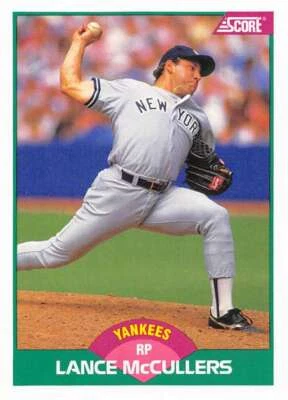 Lance McCullers 1989 Score Rookie/Traded #63T Yankees ID:19201 - Image 1 of 2