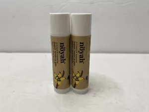 Noyah Organic Vanilla Lip Balm • 0.15 Oz • Set Of 2 - Picture 1 of 2