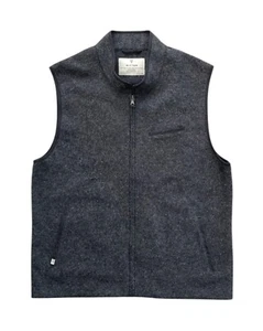 Ritter Baby Alpaca Merino Wool Blend Vest Charcoal Gray Size 2XL XXL Peru - Picture 1 of 6