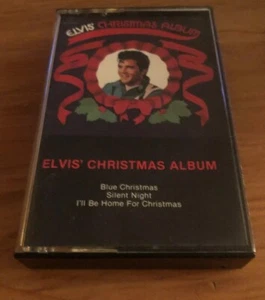 Elvis Christmas Album Cassette Tape Elvis Presley 1985 Xmas The King  - Picture 1 of 6