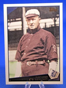 2009 TOPPS UPDATE #UH-198 CY YOUNG SP SHORT PRINT VARIATION BOSTON RUSTLERS - Picture 1 of 2